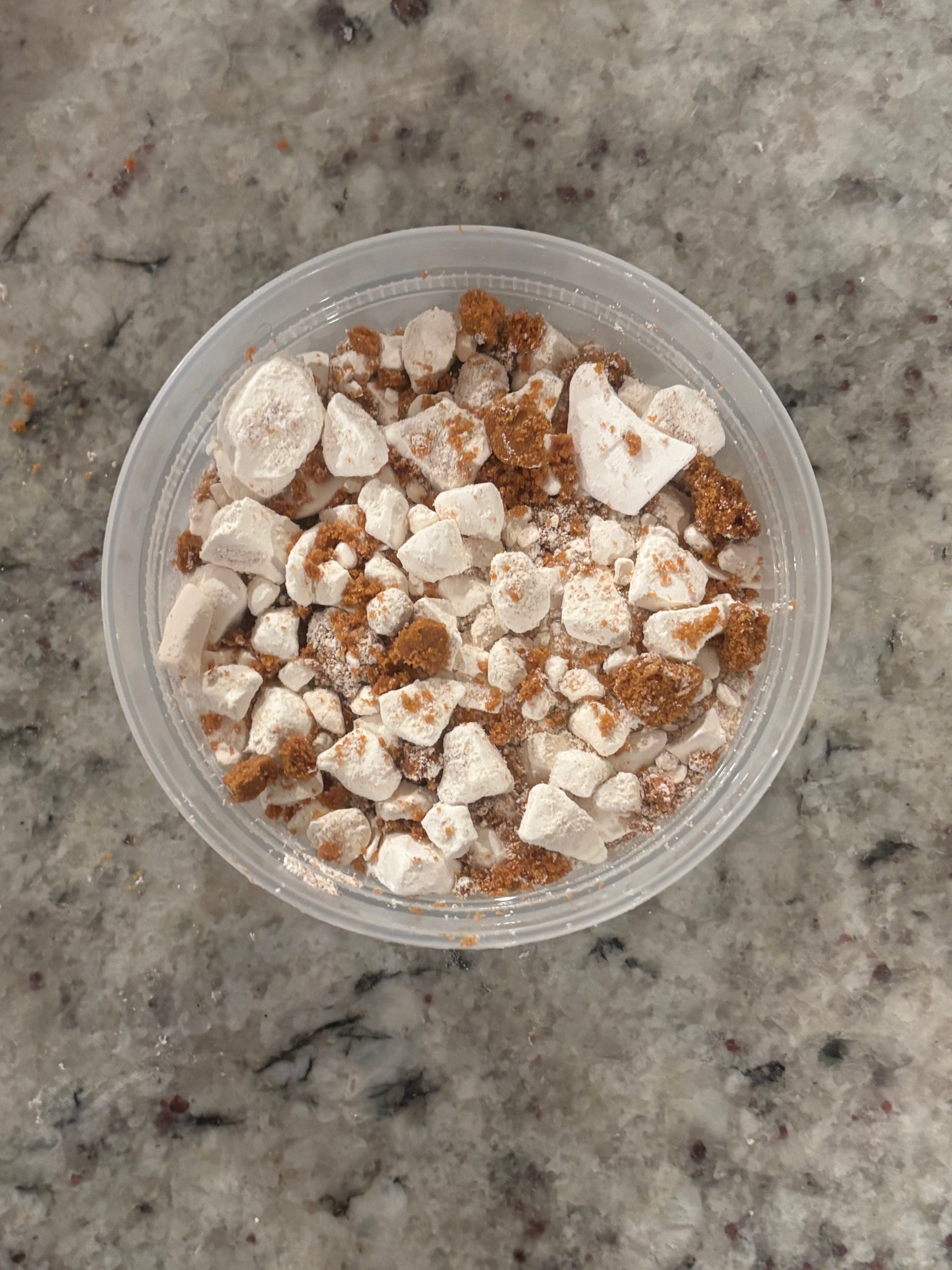 Biscoff Cheesecake cookie Crumble Bowl 8oz